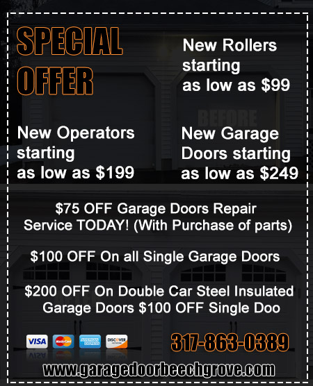 Coupon Garage Door Beeh Grove 